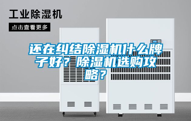 还在纠结除湿机什么牌子好？除湿机选购攻略？