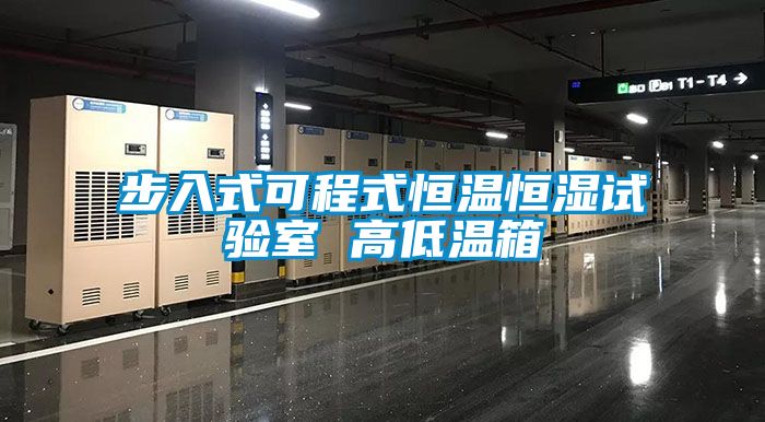 步入式可程式恒温恒湿试验室 高低温箱