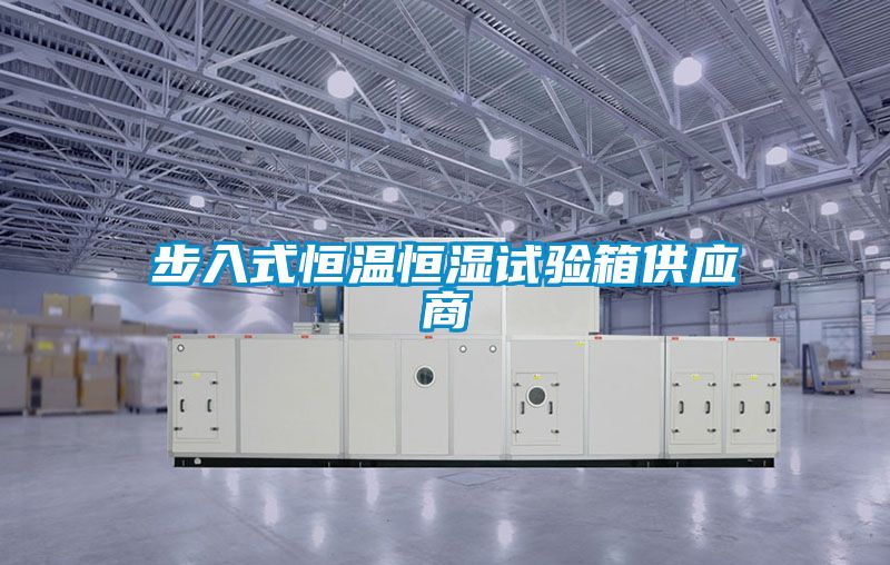 步入式恒温恒湿试验箱供应商