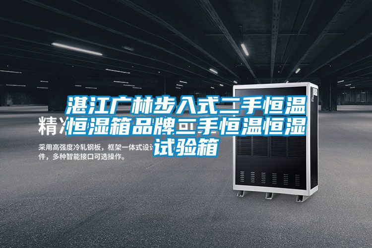 湛江广林步入式二手恒温恒湿箱品牌二手恒温恒湿试验箱