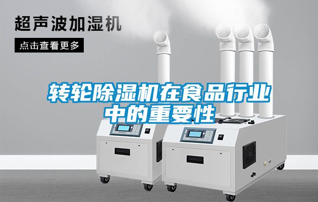 转轮除湿机在食品行业中的重要性
