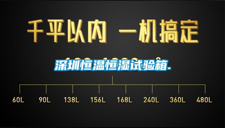 深圳恒温恒湿试验箱.
