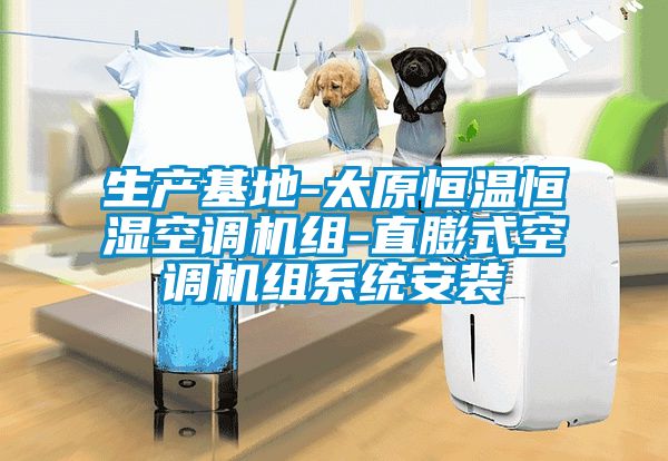 生产基地-太原恒温恒湿空调机组-直膨式空调机组系统安装