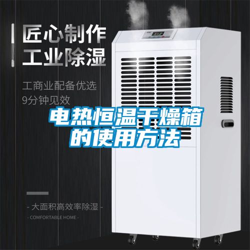 电热恒温干燥箱的使用方法