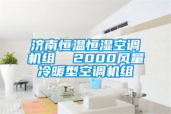 济南恒温恒湿空调机组  2000风量冷暖型空调机组