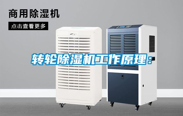 转轮除湿机工作原理：