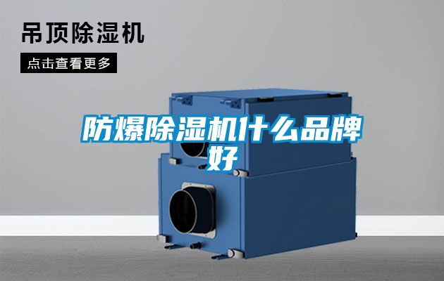 防爆除湿机什么品牌好