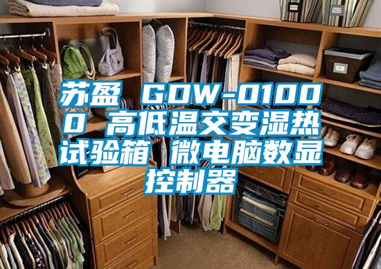 苏盈 GDW-01000 高低温交变湿热试验箱 微电脑数显控制器