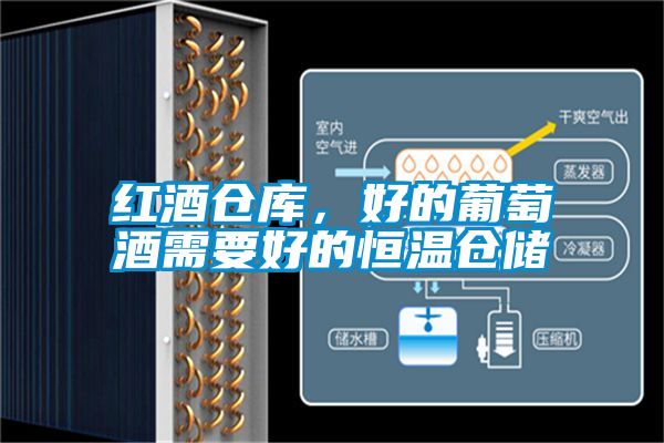 红酒仓库，好的葡萄酒需要好的恒温仓储