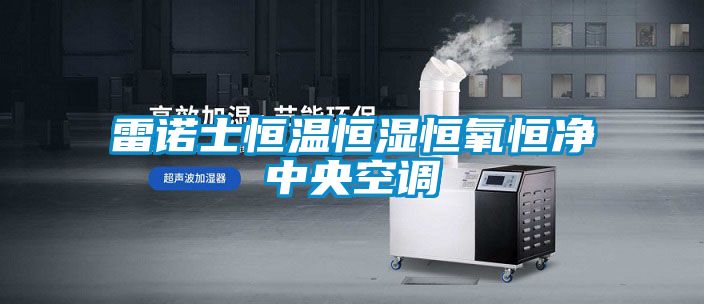 雷诺士恒温恒湿恒氧恒净中央空调