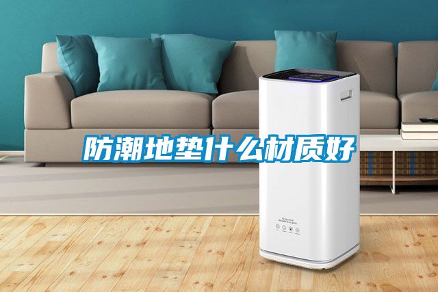 防潮地垫什么材质好