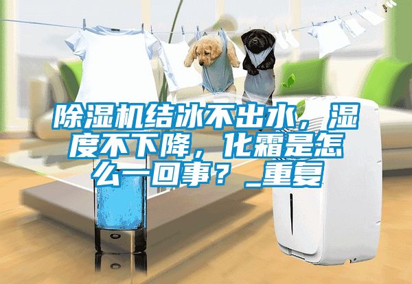 除湿机结冰不出水，湿度不下降，化霜是怎么一回事？_重复