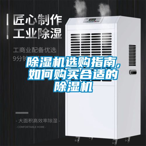 除湿机选购指南,如何购买合适的除湿机