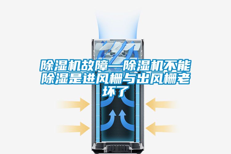 除湿机故障—除湿机不能除湿是进风栅与出风栅老坏了