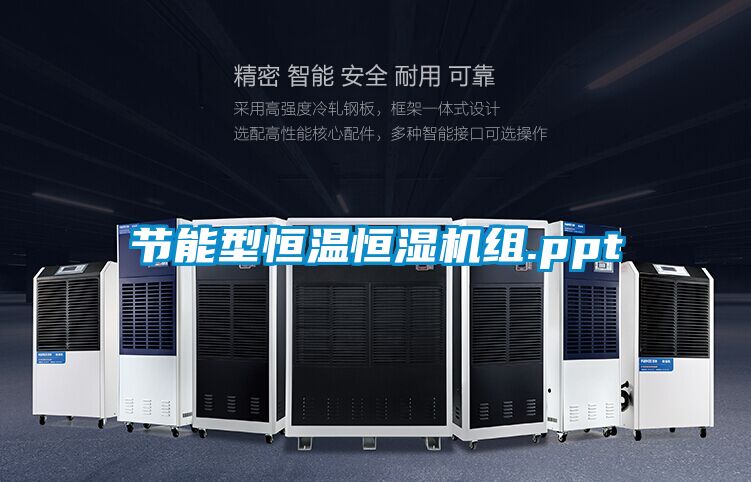 节能型恒温恒湿机组.ppt