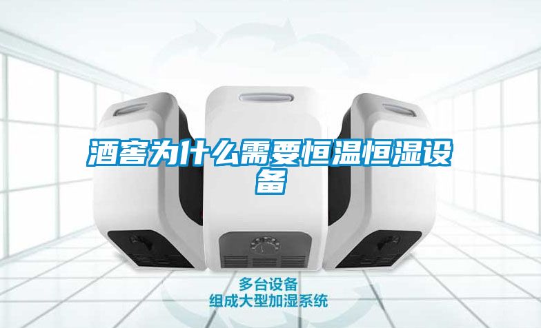 酒窖为什么需要恒温恒湿设备