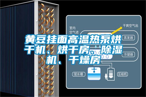 黄豆挂面高温热泵烘干机、烘干房、除湿机、干燥房
