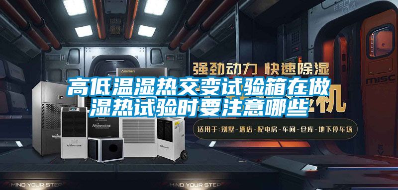 高低温湿热交变试验箱在做湿热试验时要注意哪些